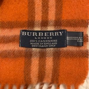 Burberry cashmere scarf